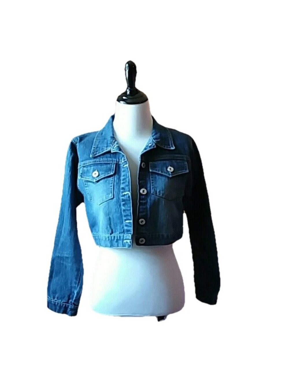 Cropped Jean Jacket M Defuze Jeans